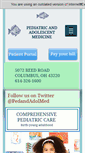 Mobile Screenshot of pediatricandadolescentmedicine.net